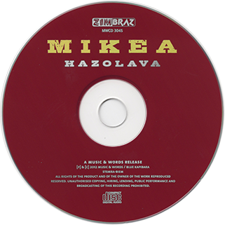 Mikea CD Hazolava label